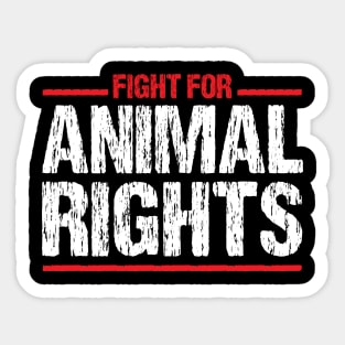 Animal Rights Liberation Human Liberation Sticker